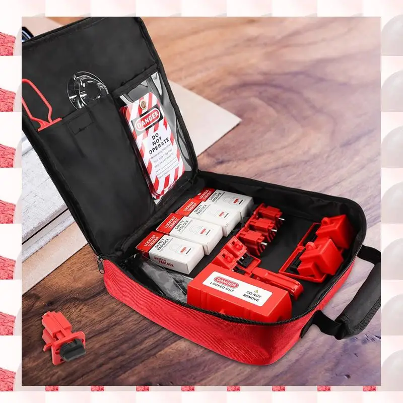 ABGN Lock Out Tag Out Kits Electrical,57 Lockout Tagout Kit With Breaker Hasps Tag Padlock Plug Lockout For OSHA-Loto Kit
ABGN Lock Out Tag Out Kits Electrical,57 Lockout Tagout Kit With Breaker Hasps Tag Padlock Plug Lockout For OSHA-Loto Kit