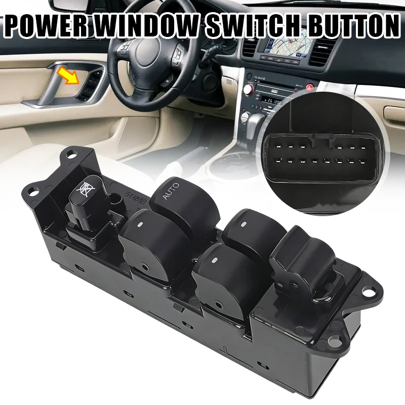 Power Master Window Control Switch For Subaru Legacy Outback 2004 2005 2006 2007 2008 RHD Power Window Switch Button 83071AG010
Power Master Window Control Switch For Subaru Legacy Outback 2004 2005 2006 2007 2008 RHD Power Window Switch Button 83071AG010