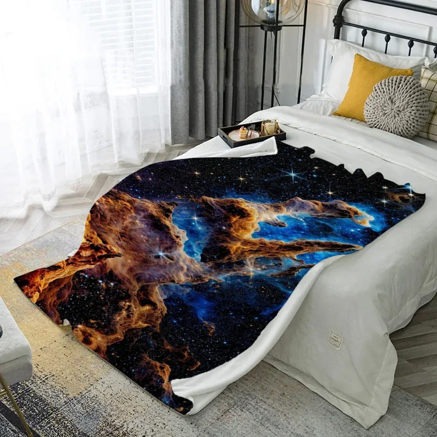 Одеяло с космической туманностью, фланелевое покрытие из микрофибры, одеяло для спальни, гостиной, дивана, мягкое и удобное украшение для дома
Одеяло с космической туманностью, фланелевое покрытие из микрофибры, одеяло для спальни, гостиной, дивана, мягкое и удобное украшение для дома