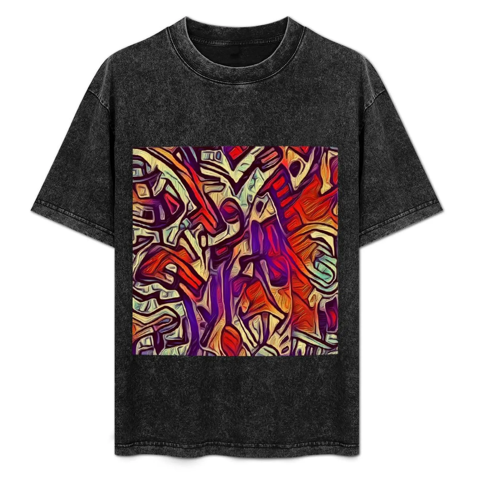 Painted Purple And Red T-Shirt Casual Lightweight Short Sleeve Top
Painted Purple And Red T-Shirt Casual Lightweight Short Sleeve Top