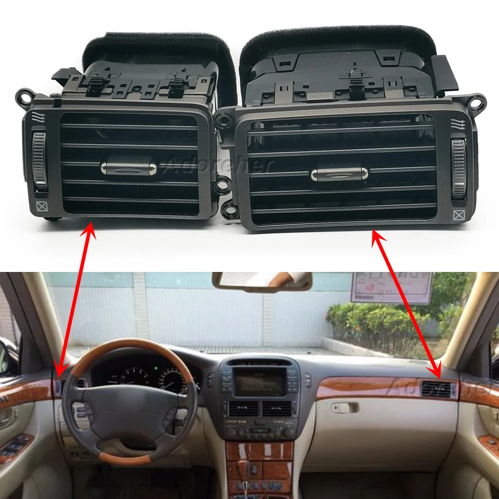 1Pair Front Dash Air Conditioning Vent Grille Outlet Fit For Lexus LS430 2000-2007 AC Air Vent 55660-50050 55670-50050
1Pair Front Dash Air Conditioning Vent Grille Outlet Fit For Lexus LS430 2000-2007 AC Air Vent 55660-50050 55670-50050