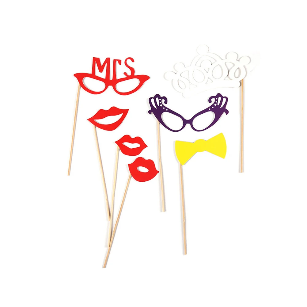 20pcs Wedding Photo Props Creative H held Wooden Sticks Colorful Dots Tapes Bridal Shower Party Booth Accessories
20pcs Wedding Photo Props Creative H held Wooden Sticks Colorful Dots Tapes Bridal Shower Party Booth Accessories