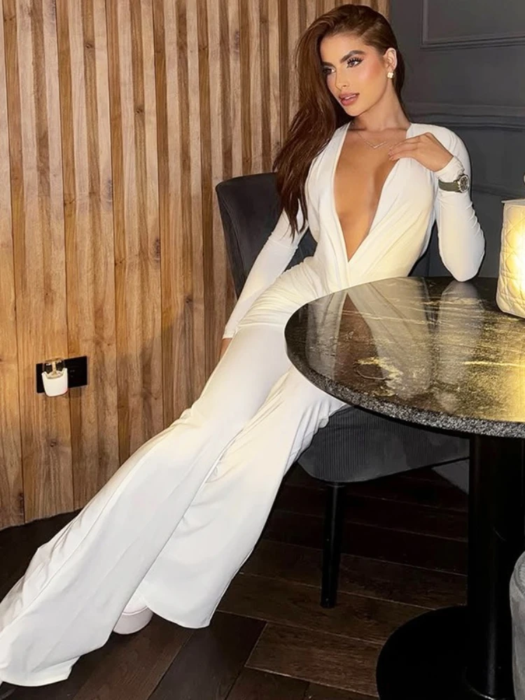 Женский наряд, однотонные комбинезоны с v-образным вырезом и длинными рукавами, женские осенние брюки-клеш с высокой талией и рюшами 202, комбинезоны, коричнево-белая уличная одежда
Женский наряд, однотонные комбинезоны с v-образным вырезом и длинными рукавами, женские осенние брюки-клеш с высокой талией и рюшами 202, комбинезоны, коричнево-белая уличная одежда