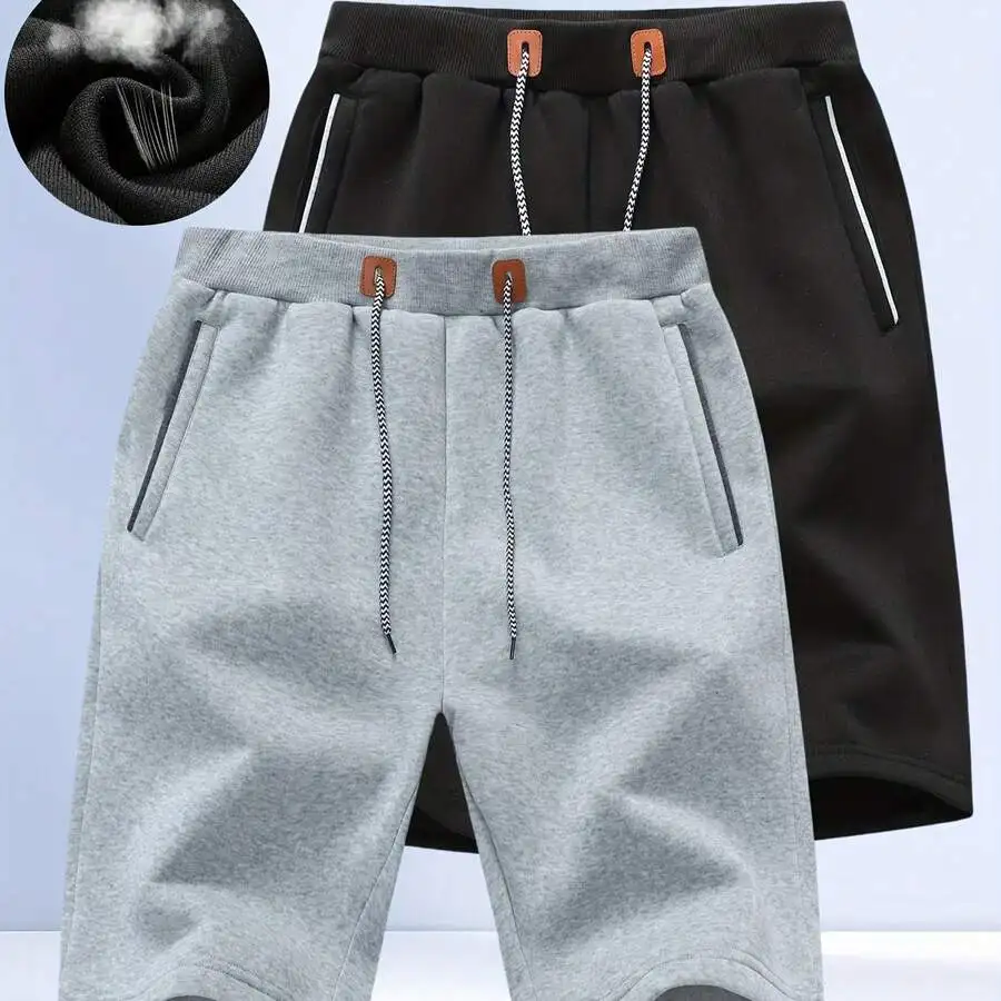 Mens Breathable Knit Shorts With Pockets Casual Drawstring Elastic Waist Summer Shorts
Mens Breathable Knit Shorts With Pockets Casual Drawstring Elastic Waist Summer Shorts