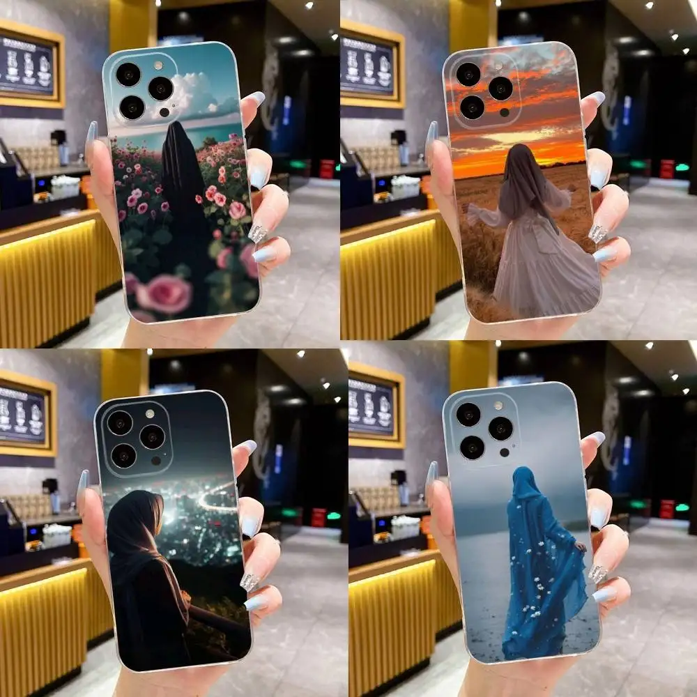 Muslim Arabic Girl Phone Case For iPhone 16,15,14,13,12,11 Plus,Pro,Max,XR,XS,X,7,8 Plus,SE,Mini Transparent Soft Cover
Muslim Arabic Girl Phone Case For iPhone 16,15,14,13,12,11 Plus,Pro,Max,XR,XS,X,7,8 Plus,SE,Mini Transparent Soft Cover