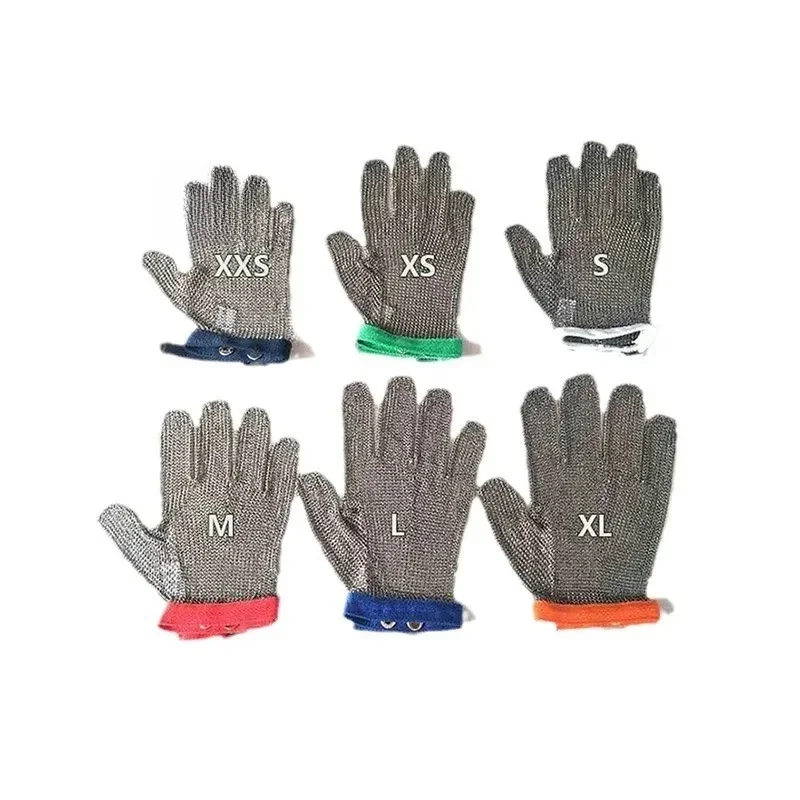 Five-finger stainless steel wire cut-proof gloves wear-resistant woodworking knife-proof gloves
Five-finger stainless steel wire cut-proof gloves wear-resistant woodworking knife-proof gloves