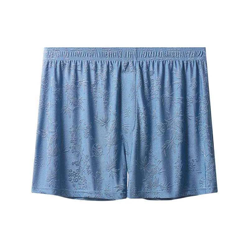 Men's Embossed Jacquard Ice Silk Aro Shorts Loose Fit Casual Lounge Pajama Pants Versatile Wear for Home & Sleep
Men's Embossed Jacquard Ice Silk Aro Shorts Loose Fit Casual Lounge Pajama Pants Versatile Wear for Home & Sleep