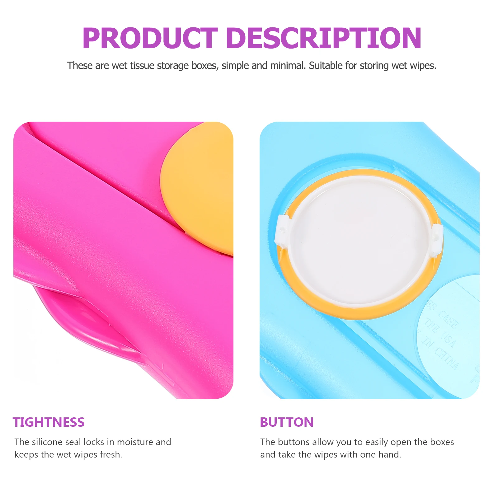 2pcs Portable Wet Wipes Boxes Baby Stroller Hanging Cases Outdoor Tissue Storage Holders Reusable Pp Material Leak Proof Seal
2pcs Portable Wet Wipes Boxes Baby Stroller Hanging Cases Outdoor Tissue Storage Holders Reusable Pp Material Leak Proof Seal