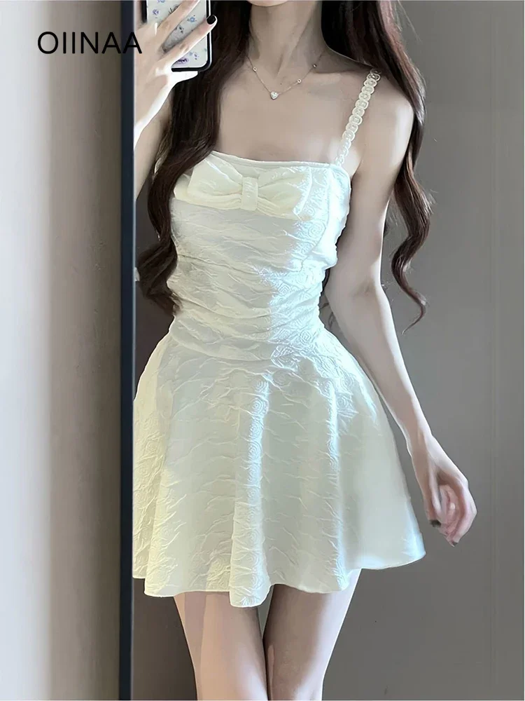 OIINAA White Swimwear Women Bow Tie Halter Swimsuit Dress Summer 2025 New Beach Dress Simple Classic Beachwear Fashion Bodysuit 
OIINAA White Swimwear Women Bow Tie Halter Swimsuit Dress Summer 2025 New Beach Dress Simple Classic Beachwear Fashion Bodysuit