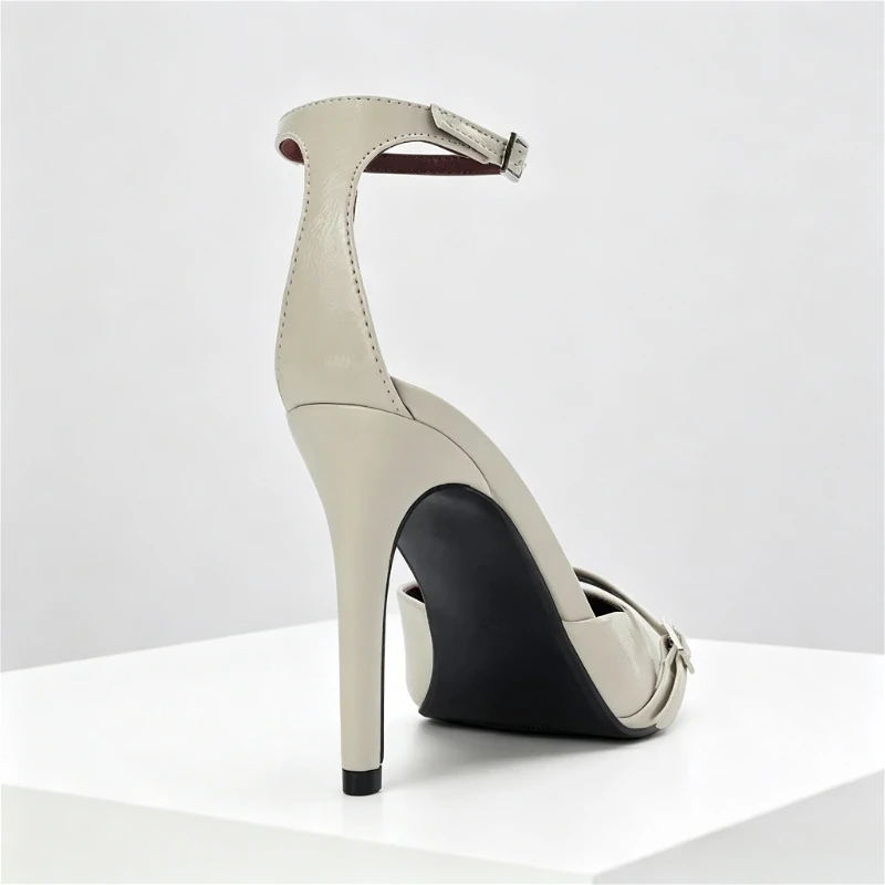 Concise Patent Leather Ankle Strap Sandals Women Fashion Pointed Toe Metal Buckle Detail High Heels Luxury Brand Designer Shoes
Concise Patent Leather Ankle Strap Sandals Women Fashion Pointed Toe Metal Buckle Detail High Heels Luxury Brand Designer Shoes