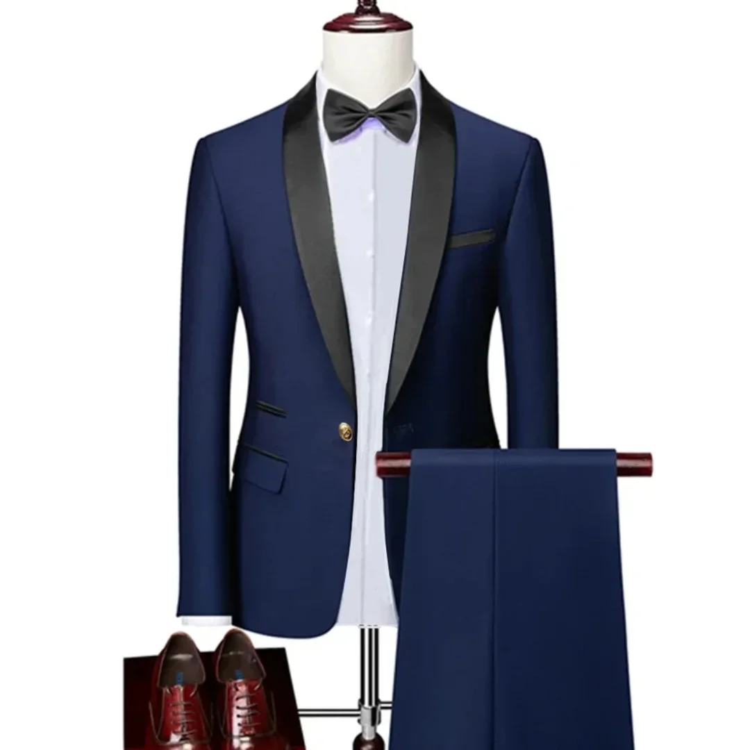 2 Pieces Men Wedding Party Jacket Trousers Set Large Size 6XL Male Blazer Coat Pants Vest Fashion Slim FitC Dress Suit
2 Pieces Men Wedding Party Jacket Trousers Set Large Size 6XL Male Blazer Coat Pants Vest Fashion Slim FitC Dress Suit
