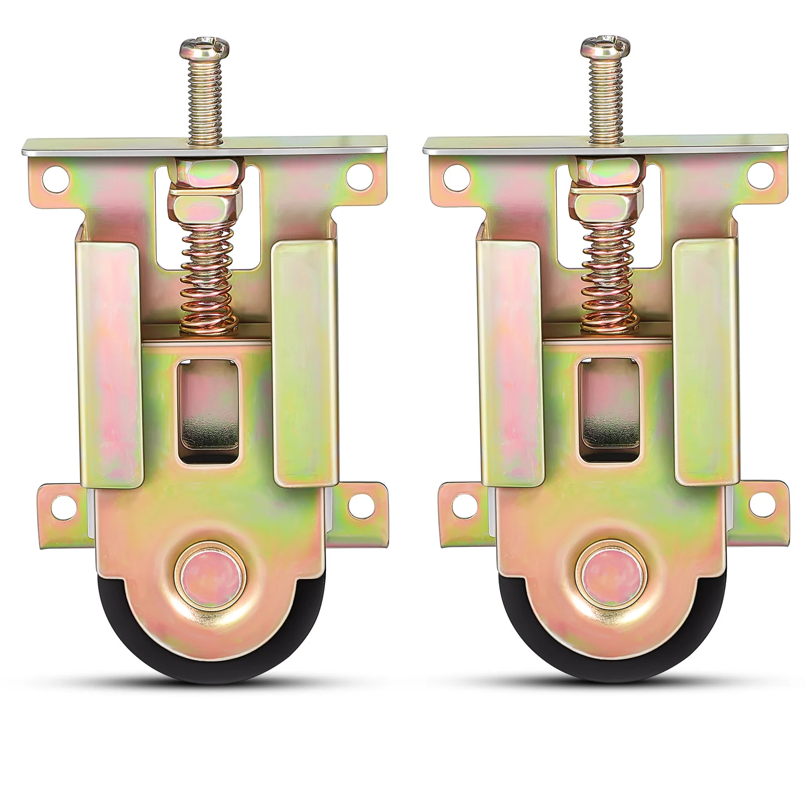 2Pcs Closet Door Rollers Sliding Door Roller Replacement Hardware with Pom Ball Bearings for Wood Metal Frame Mirror Doors
2Pcs Closet Door Rollers Sliding Door Roller Replacement Hardware with Pom Ball Bearings for Wood Metal Frame Mirror Doors