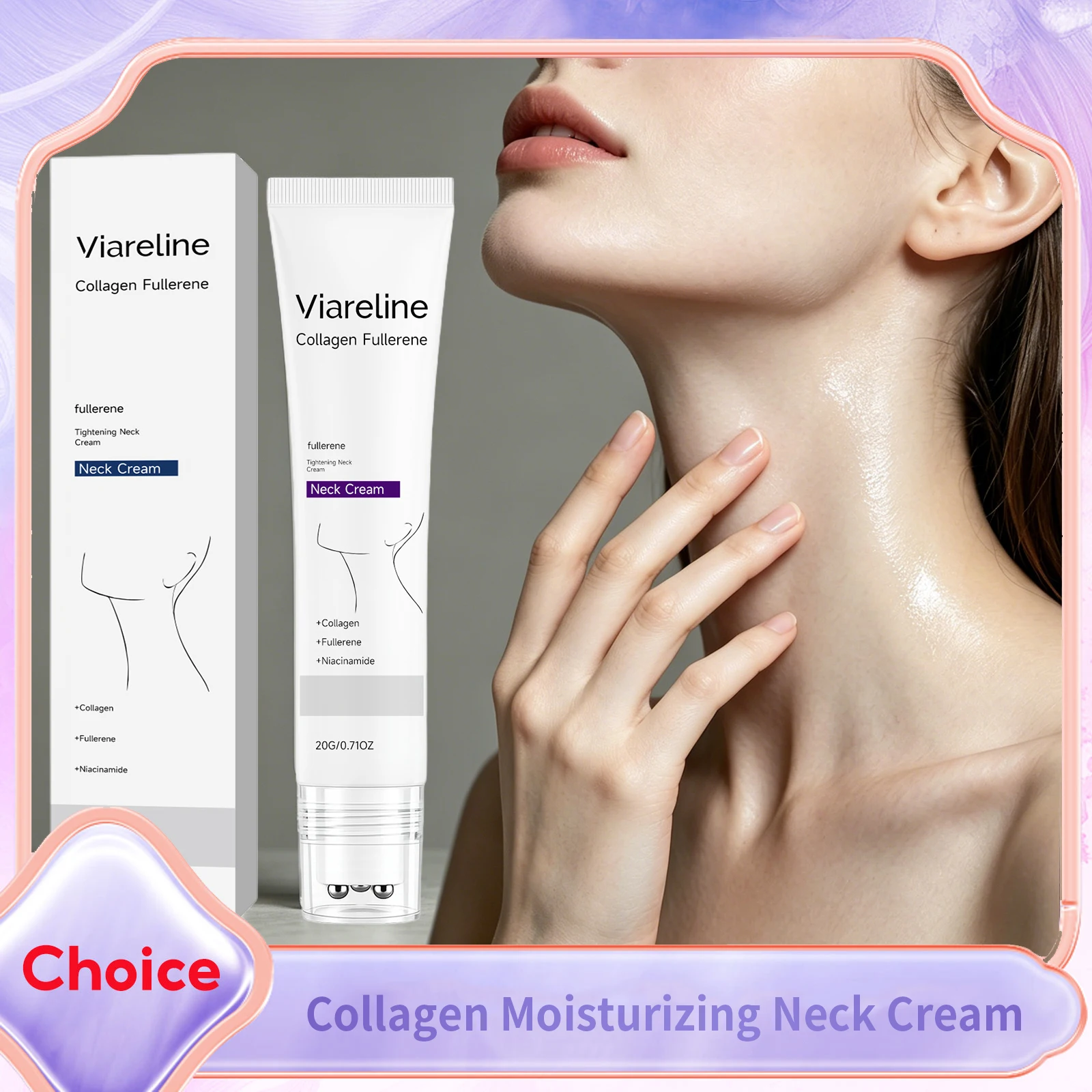 Collagen Neck Firming Cream Anti Wrinkles Fade Fine Lines Reduce Dryness Tightening Double Chin Nourishing Lifting Necks Cream
Collagen Neck Firming Cream Anti Wrinkles Fade Fine Lines Reduce Dryness Tightening Double Chin Nourishing Lifting Necks Cream