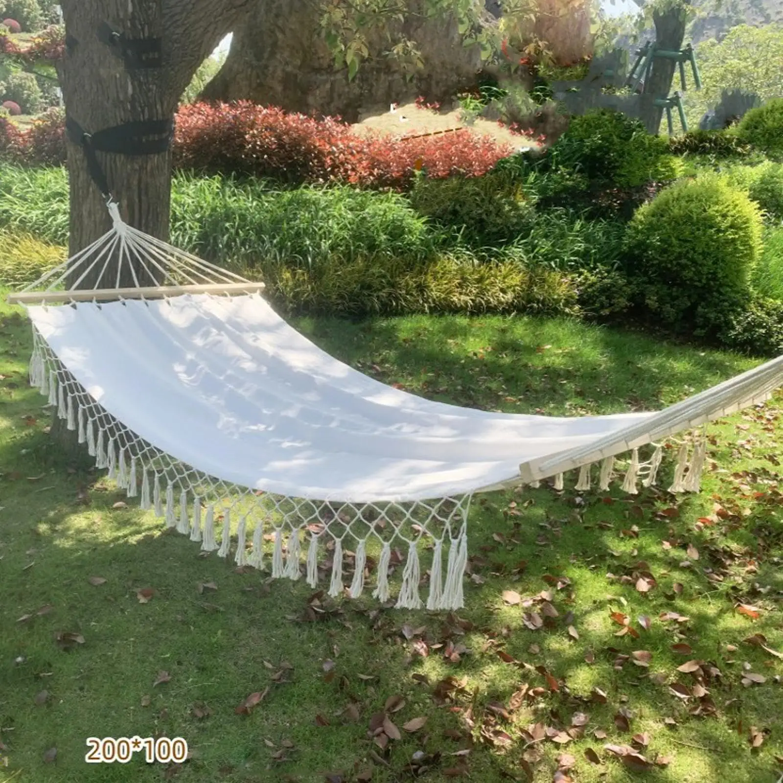 Canvas Hammock Lightweight Portable Tree Hammock for Backyard Beach Outside
Canvas Hammock Lightweight Portable Tree Hammock for Backyard Beach Outside