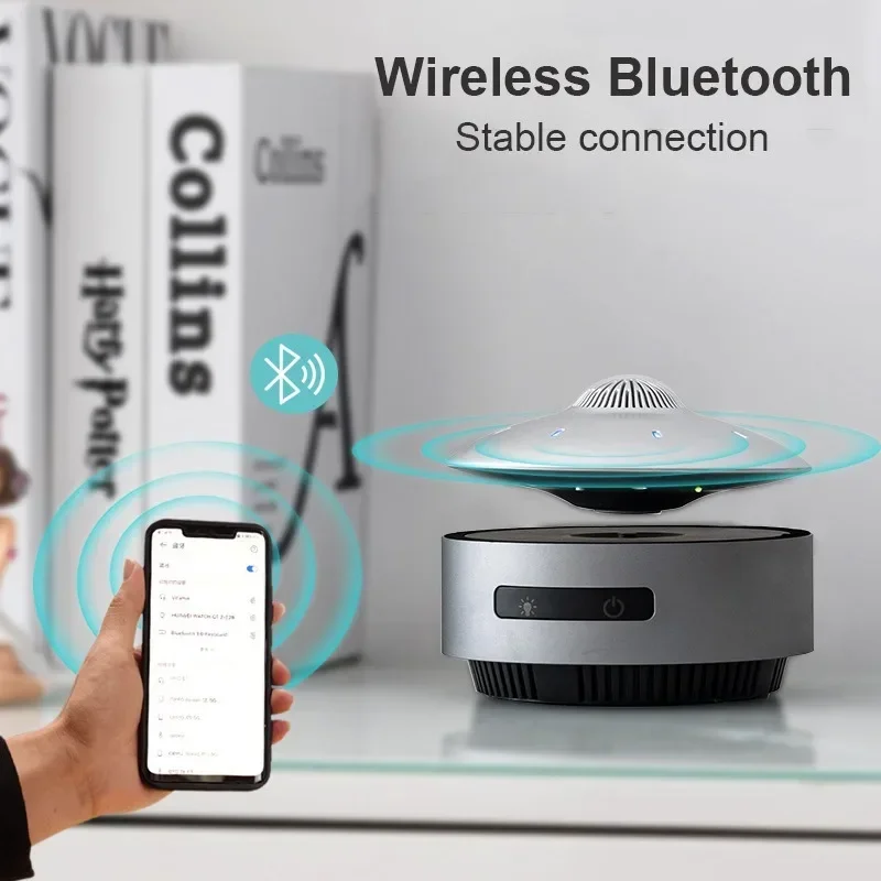 Magnetic Levitating Subwoofer Bluetooth Speaker Floating UFO Audio Auto-Lift Floating HIFI Stereo Soundbox Creative Gift
Magnetic Levitating Subwoofer Bluetooth Speaker Floating UFO Audio Auto-Lift Floating HIFI Stereo Soundbox Creative Gift