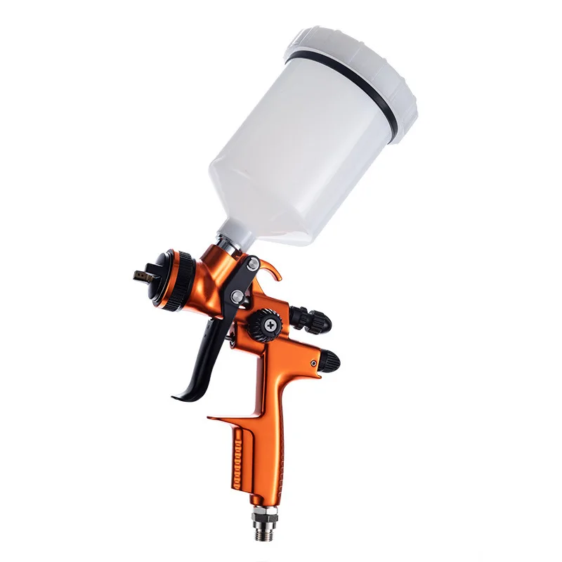High Atomization Pneumatic HVLP Industrial Grade H887P 600cc Cup Volume Plastic Upper Pot Car Sheet Metal Furniture Leather
High Atomization Pneumatic HVLP Industrial Grade H887P 600cc Cup Volume Plastic Upper Pot Car Sheet Metal Furniture Leather