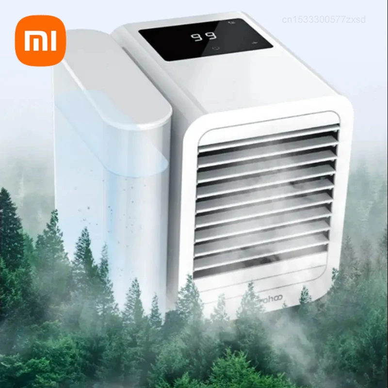 New Xiaomi Microhoo Portable Air Conditioner Water Cool Fan Aromatherapy Diffuser Fast Cooling Humidifier Household Desktop Fan
New Xiaomi Microhoo Portable Air Conditioner Water Cool Fan Aromatherapy Diffuser Fast Cooling Humidifier Household Desktop Fan
