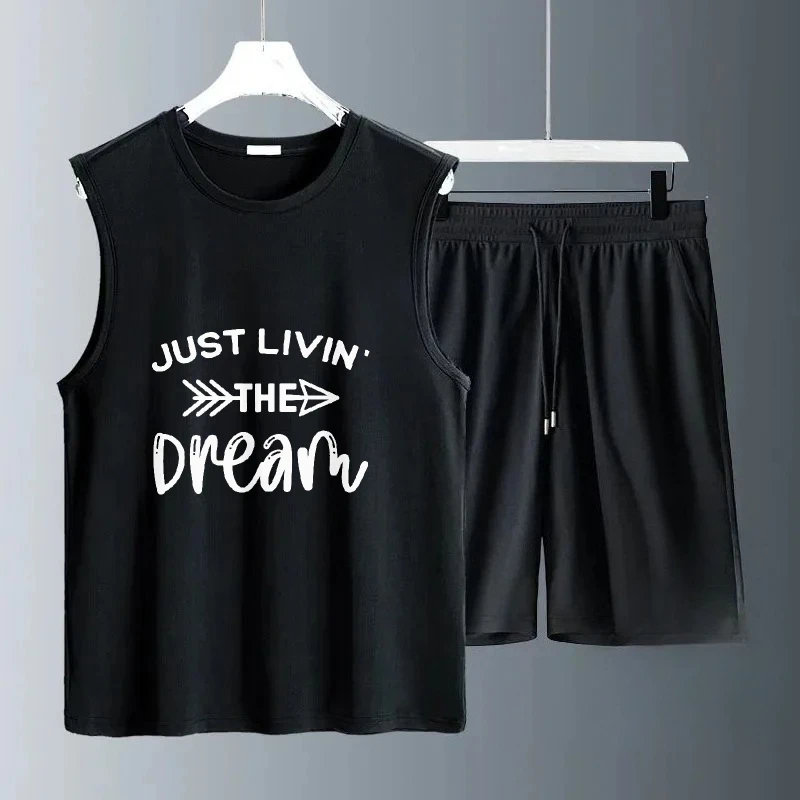 2025 summer Men Thin Casual Vest Sportswear Lightweight Comfortable Outfit Fashion Sports T-shirts+shorts sets gym set tracksuit
2025 summer Men Thin Casual Vest Sportswear Lightweight Comfortable Outfit Fashion Sports T-shirts+shorts sets gym set tracksuit