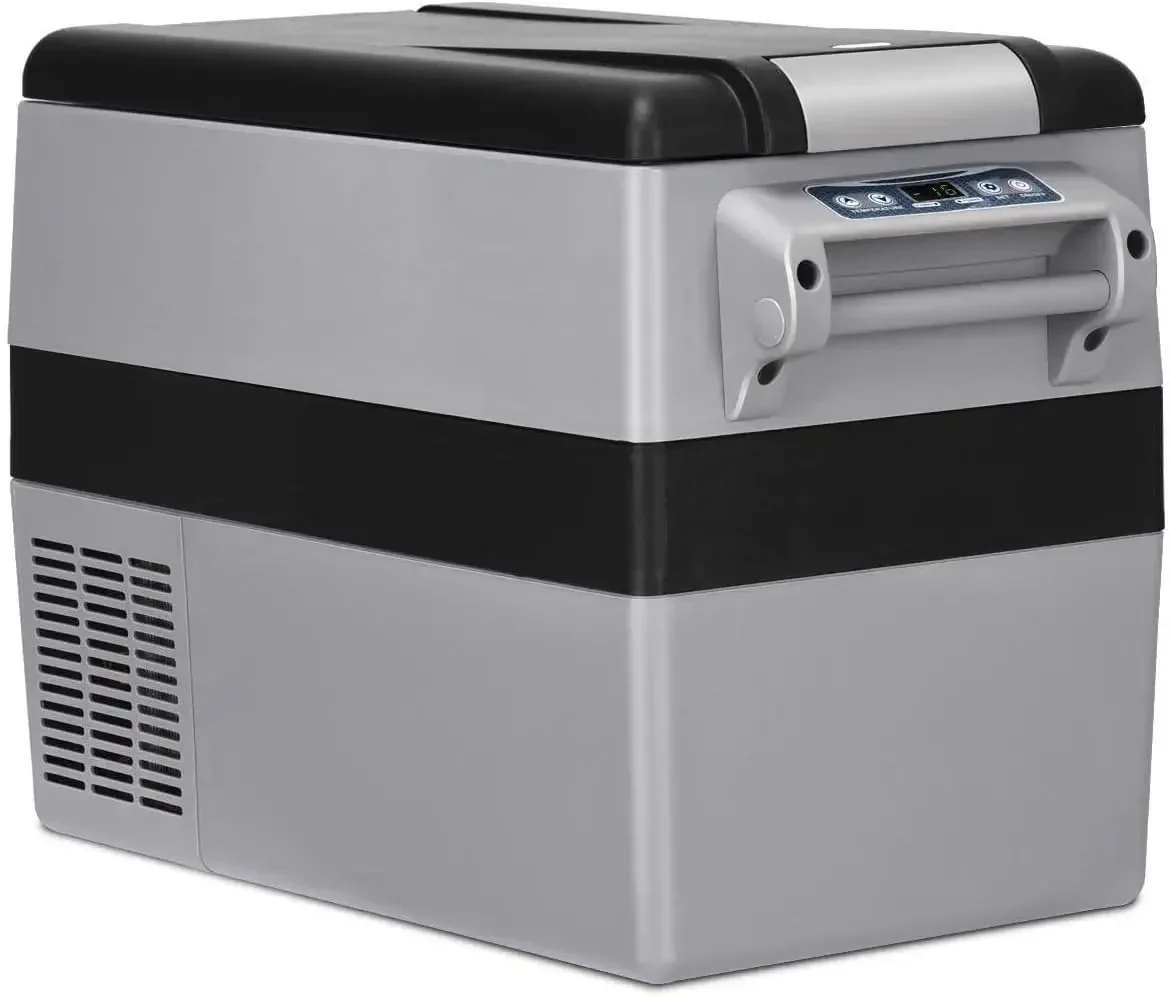 COSTWAY Car Refrigerator, 44-Quart Electric 12V/24V Car Cooler with 3 Levels, LCD Display, Shockproof Design, Travel RV Fridge
COSTWAY Car Refrigerator, 44-Quart Electric 12V/24V Car Cooler with 3 Levels, LCD Display, Shockproof Design, Travel RV Fridge