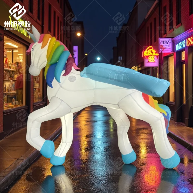 Надувное красочное украшение в виде лошади, световое шоу, декоративная опора для карнавала, баров, ночных клубов
Надувное красочное украшение в виде лошади, световое шоу, декоративная опора для карнавала, баров, ночных клубов