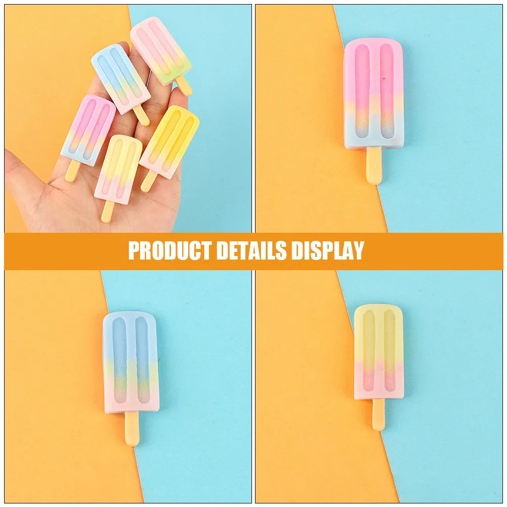 15Pcs Miniature Ice Cream Resin Charms Colorful Smooth DIY Phone Case Accessories Tiny Dessert Props for Long-Lasting Decoration
15Pcs Miniature Ice Cream Resin Charms Colorful Smooth DIY Phone Case Accessories Tiny Dessert Props for Long-Lasting Decoration
