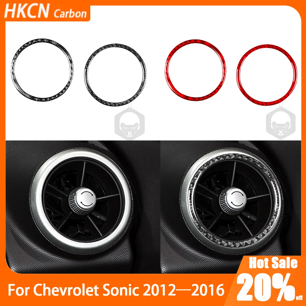 Carbon Fiber Dashboard Sides Air Vent Outlet Panel Car Accessories Interior Sticker Modification For Chevrolet Sonic 2012—2016
Carbon Fiber Dashboard Sides Air Vent Outlet Panel Car Accessories Interior Sticker Modification For Chevrolet Sonic 2012—2016