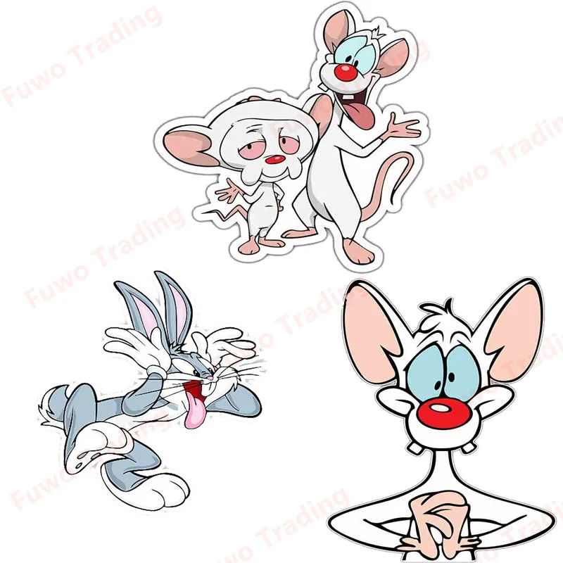 Funny Car Stickers JDM ATV Racing Vinyl Decals for Pinky and The Brain Cartoon Anime Waterproof Window Laptop Decoration PVC
Funny Car Stickers JDM ATV Racing Vinyl Decals for Pinky and The Brain Cartoon Anime Waterproof Window Laptop Decoration PVC