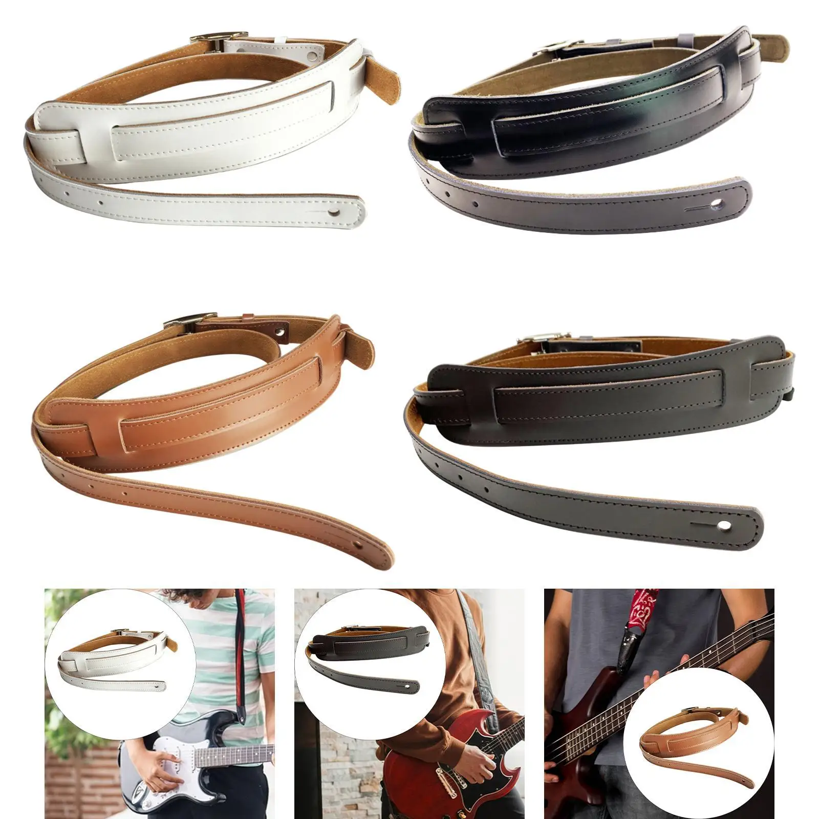Guitar Strap Adjustable Replacement Soft and Lightweight Guitar Shoulder Strap Shoulder Strap for Bass Comfortable Playing
Guitar Strap Adjustable Replacement Soft and Lightweight Guitar Shoulder Strap Shoulder Strap for Bass Comfortable Playing