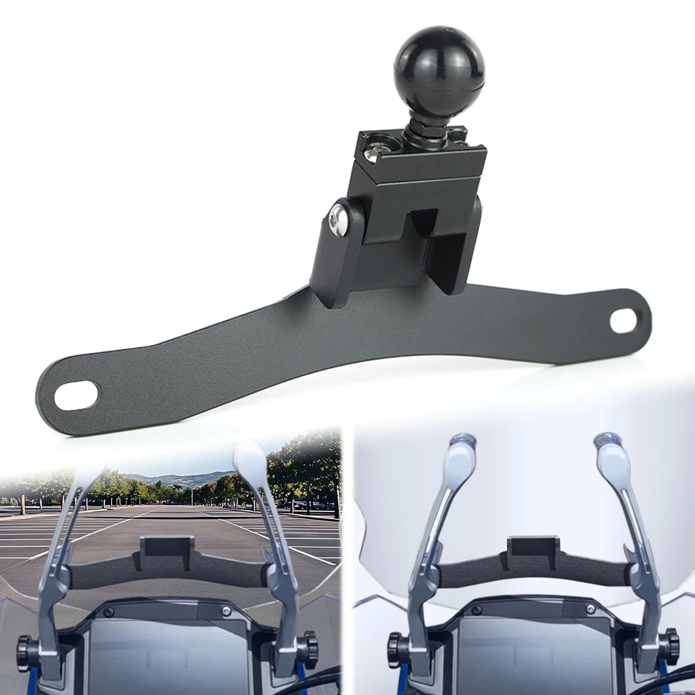 For CFMOTO 650MT 2017 2018 2019 2020 2021 2022 4mm Aluminum GPS Navigation Bracket Motorcycle Windshield Mount GPS Phone Holder
For CFMOTO 650MT 2017 2018 2019 2020 2021 2022 4mm Aluminum GPS Navigation Bracket Motorcycle Windshield Mount GPS Phone Holder