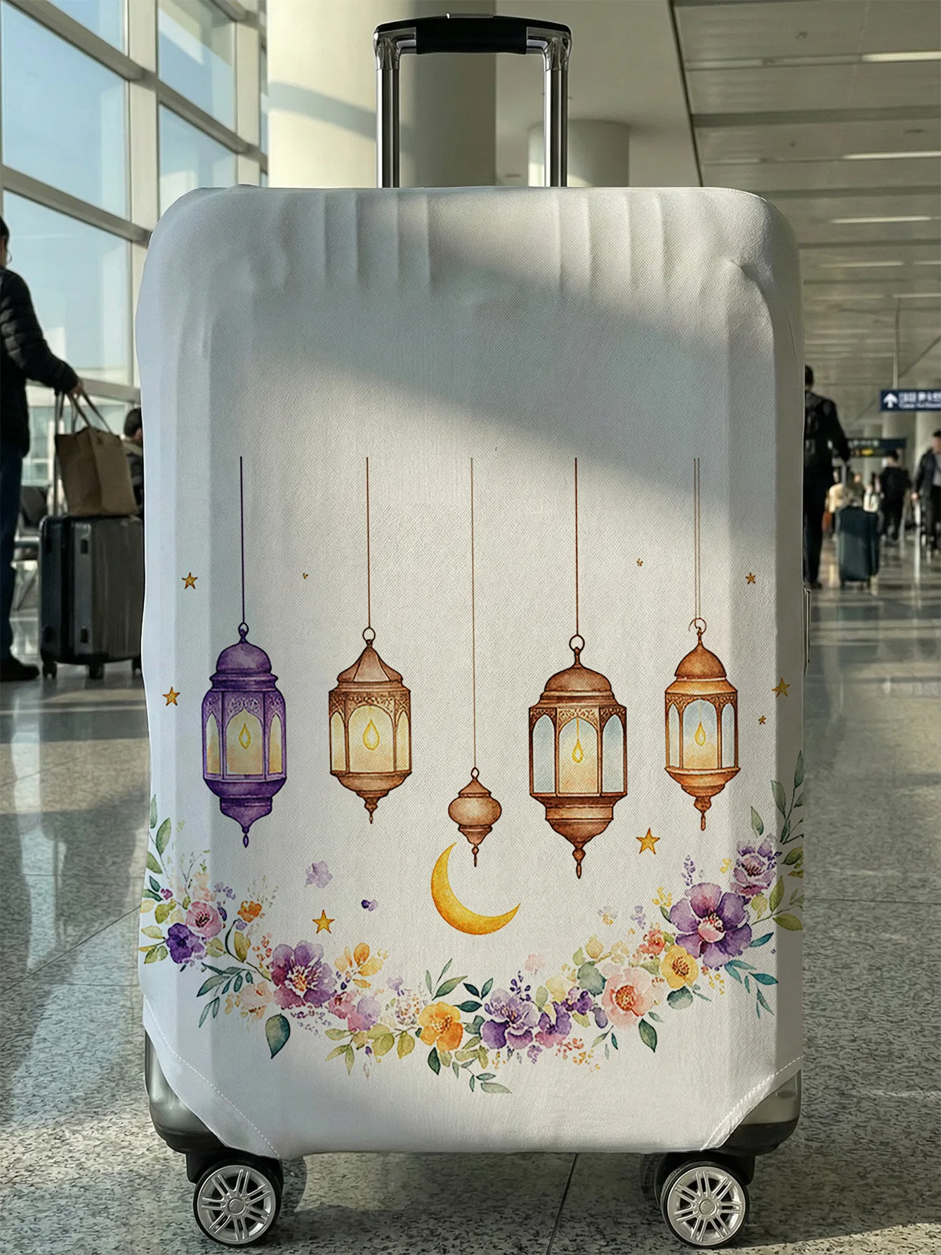 Floral Lantern Print Luggage Cover, Suitable for 18-32 Inch Luggage Cover, Luggage Handle Glove, Travel Accessories
Floral Lantern Print Luggage Cover, Suitable for 18-32 Inch Luggage Cover, Luggage Handle Glove, Travel Accessories