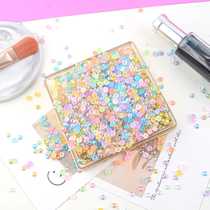 3/4/5/6mm transparent flat bottom jelly AB color candy color half round beads manicure DIY jewelry accessories rhinestones
3/4/5/6mm transparent flat bottom jelly AB color candy color half round beads manicure DIY jewelry accessories rhinestones