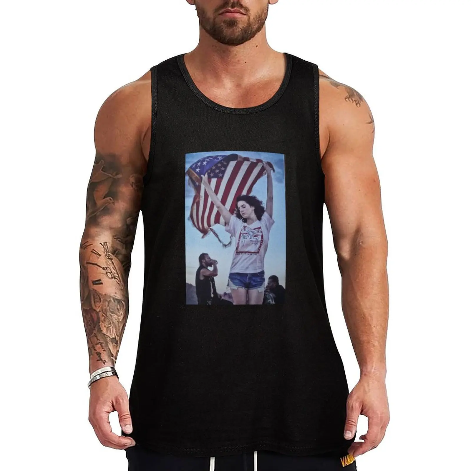 Lana In The Wind Tank Top Athletic Cut Tank Top Gym Workout Sleeveless Shirt
Lana In The Wind Tank Top Athletic Cut Tank Top Gym Workout Sleeveless Shirt