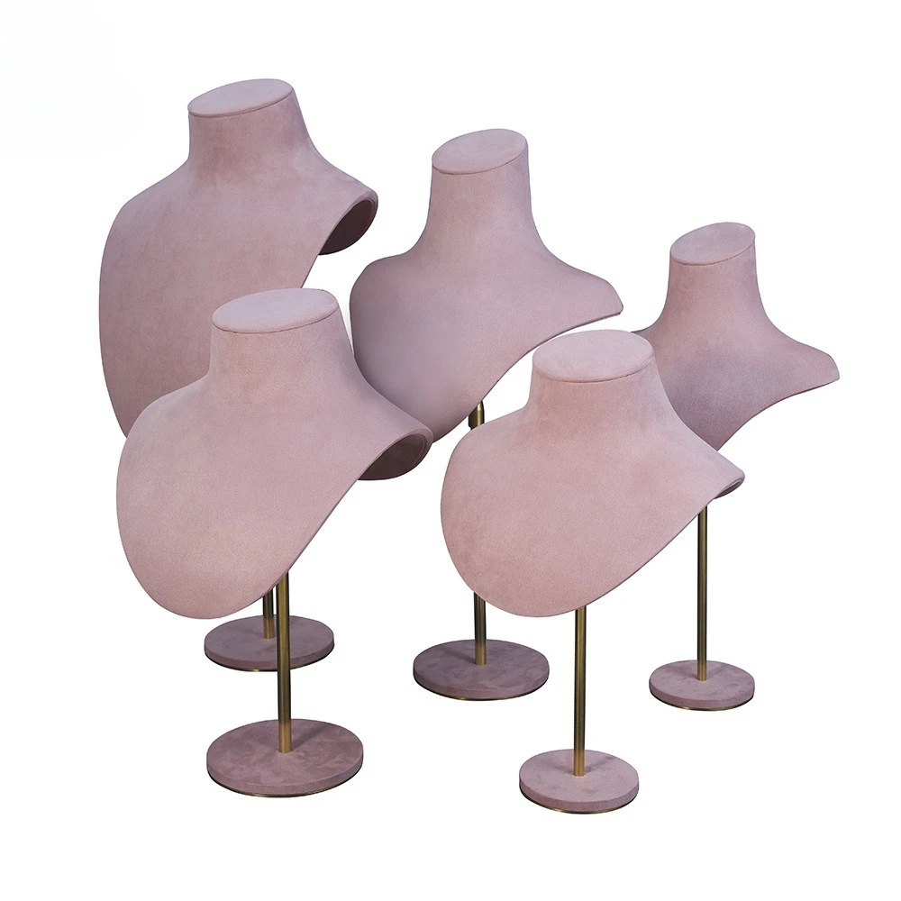 Высококачественная фланелевая стойка для ювелирных изделий, черные серьги на шею, модельный портретный стенд Chen
Высококачественная фланелевая стойка для ювелирных изделий, черные серьги на шею, модельный портретный стенд Chen