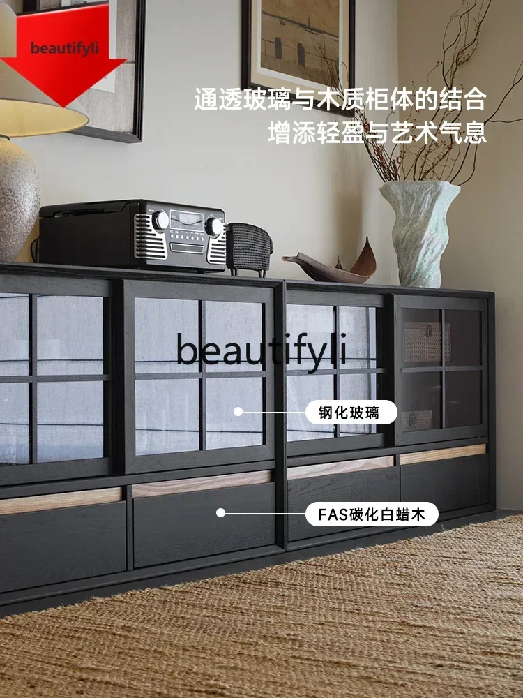 Модульный стеллаж Q181 в средневековом стиле для гостиной, тумба под ТВ, из массива дерева, с витриной из стекла
Модульный стеллаж Q181 в средневековом стиле для гостиной, тумба под ТВ, из массива дерева, с витриной из стекла