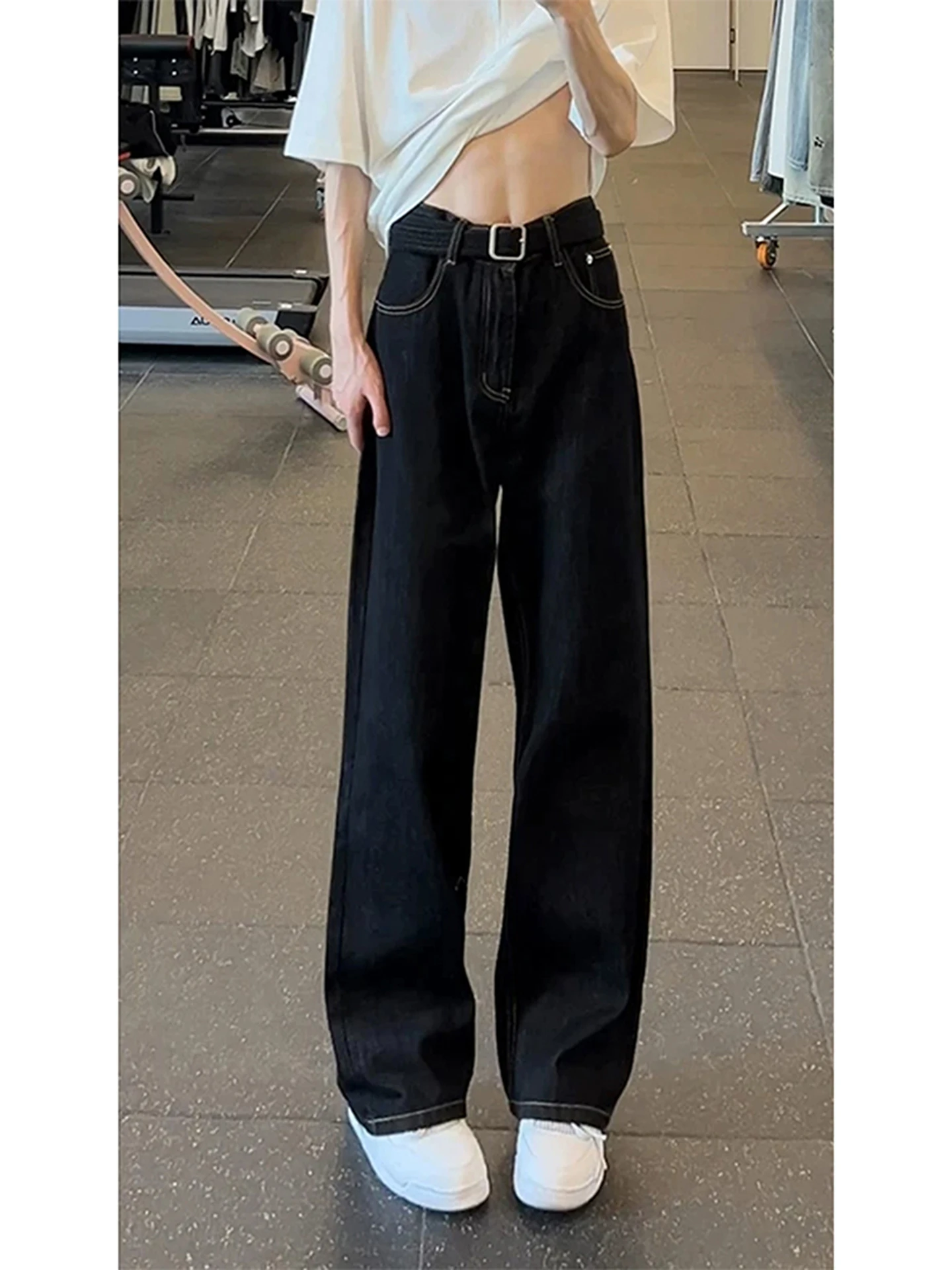 American Sle Loose Fit Bla Original Denim Jeans Men's Straight Leg Long Trousers Cleanfit Youthful Wear Resistant
American Sle Loose Fit Bla Original Denim Jeans Men's Straight Leg Long Trousers Cleanfit Youthful Wear Resistant