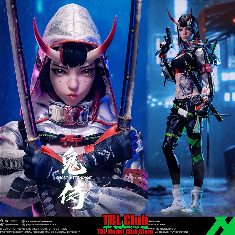 In Stock POP COSTUME GS-001 1/6 Scale Ghost Attendant Anisocoria Girl 12-inch Full Set Action Figure Female Soldier Collections
In Stock POP COSTUME GS-001 1/6 Scale Ghost Attendant Anisocoria Girl 12-inch Full Set Action Figure Female Soldier Collections