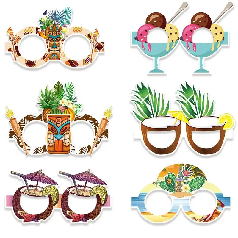Tropical Party Eye Glasses 6 Pair Novelty Paper Sunglasses Fancy Dress Props Fun Kids Party Favors Beach Themed Supplies For
Tropical Party Eye Glasses 6 Pair Novelty Paper Sunglasses Fancy Dress Props Fun Kids Party Favors Beach Themed Supplies For