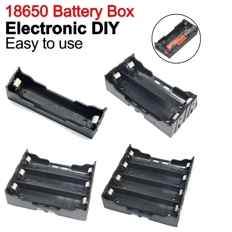 18650 Power Bank Cases 1X 2X 3X 4X 18650 Battery Holder Storage Box 1 2 3 4 Slot Batteries Container Hard Pin 18650 Battery Case
18650 Power Bank Cases 1X 2X 3X 4X 18650 Battery Holder Storage Box 1 2 3 4 Slot Batteries Container Hard Pin 18650 Battery Case