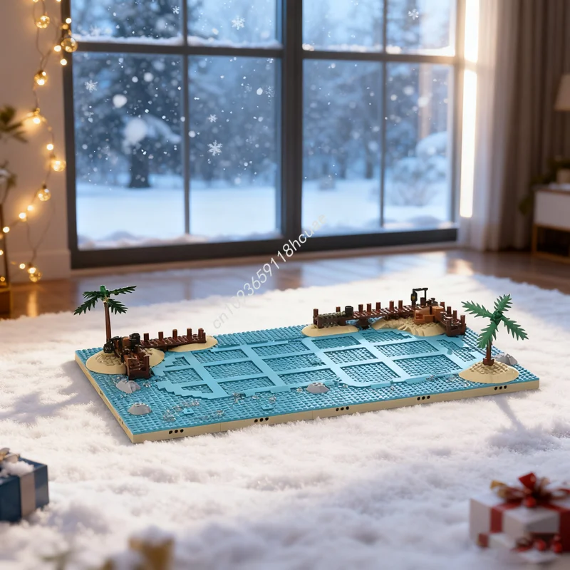 823 шт. MOC Пираты Диорама Дисплей Набор Пиратская Модель Строительные Игрушки Блоки Сборка DIY Творческое Образование Рождественский Подарок Кирпич
823 шт. MOC Пираты Диорама Дисплей Набор Пиратская Модель Строительные Игрушки Блоки Сборка DIY Творческое Образование Рождественский Подарок Кирпич