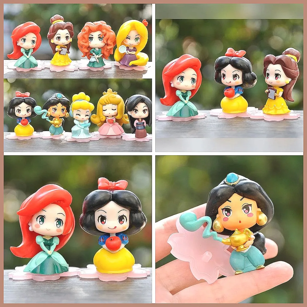 Disney Princess 9-Piece PVC Figure Set for Cake Topper, Kids Gift - Rapunzel, Snow White, Jasmine, Mulan, Ariel
Disney Princess 9-Piece PVC Figure Set for Cake Topper, Kids Gift - Rapunzel, Snow White, Jasmine, Mulan, Ariel