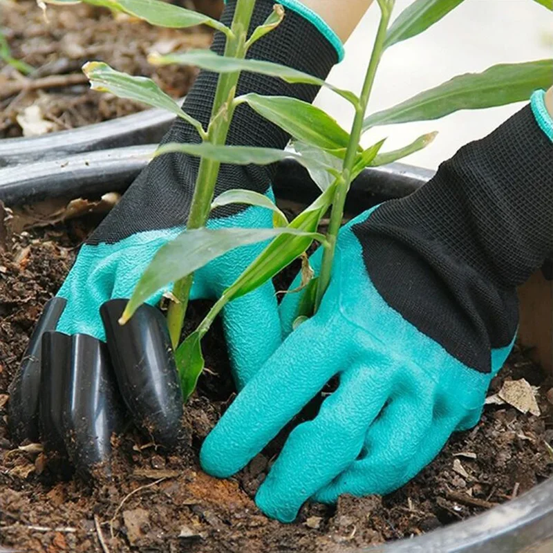 3 Pairs Gardening Claw Gloves Breathable Waterproof Digging Planting Gloves Sting-Resistant Non-Slip Home Protective Gloves
3 Pairs Gardening Claw Gloves Breathable Waterproof Digging Planting Gloves Sting-Resistant Non-Slip Home Protective Gloves