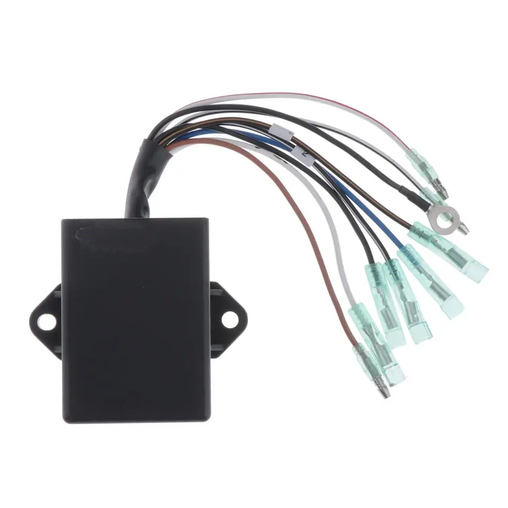 CDI Coil Unit Assembly Black 75x55mm Metal Ignition Component for Yamaha 2 Stroke Outboard 25 30 HP Boat Engine
CDI Coil Unit Assembly Black 75x55mm Metal Ignition Component for Yamaha 2 Stroke Outboard 25 30 HP Boat Engine