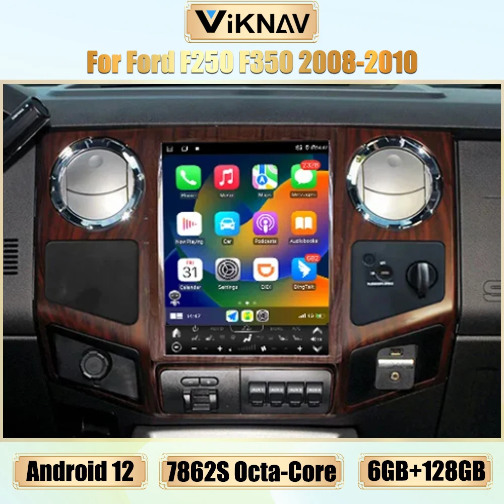 Car Radio Android 12 For Ford F250 F350 2008-2010 Carplay Auto Stereo GPS Navigation Multimedia Player 12.1 Inch Touch Screen
Car Radio Android 12 For Ford F250 F350 2008-2010 Carplay Auto Stereo GPS Navigation Multimedia Player 12.1 Inch Touch Screen