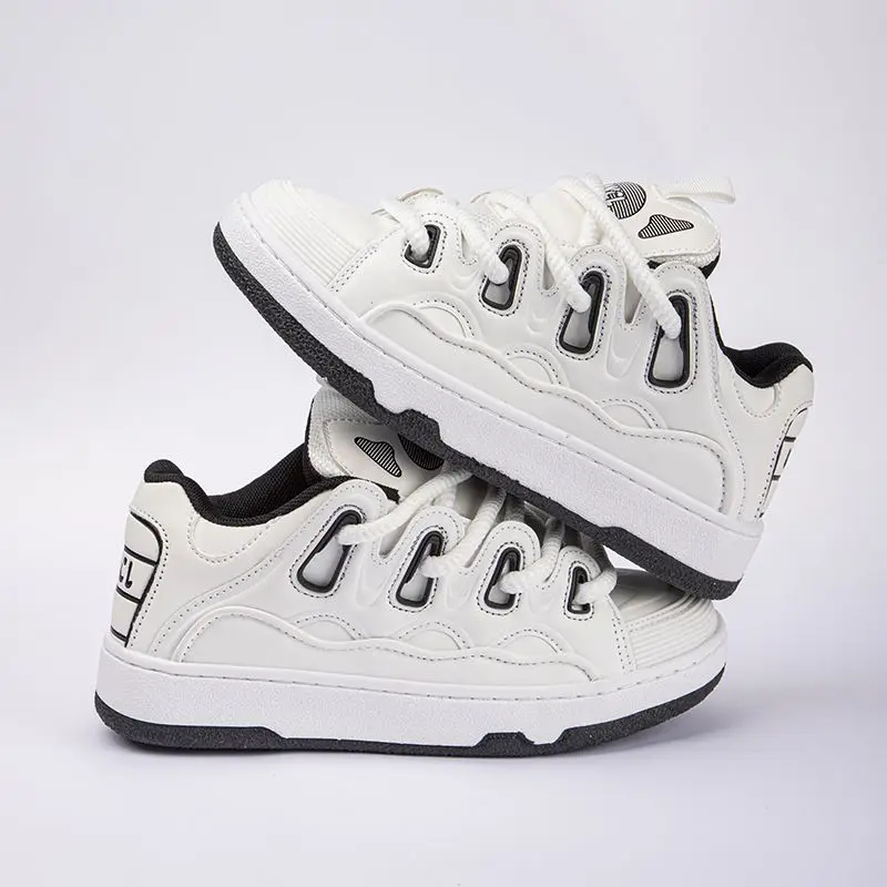New Man Skateboard Bread Shoes Retro National Trend Sport Shoe Wind Board Women Sneaker Shoes for Women Chaussure Homme
New Man Skateboard Bread Shoes Retro National Trend Sport Shoe Wind Board Women Sneaker Shoes for Women Chaussure Homme