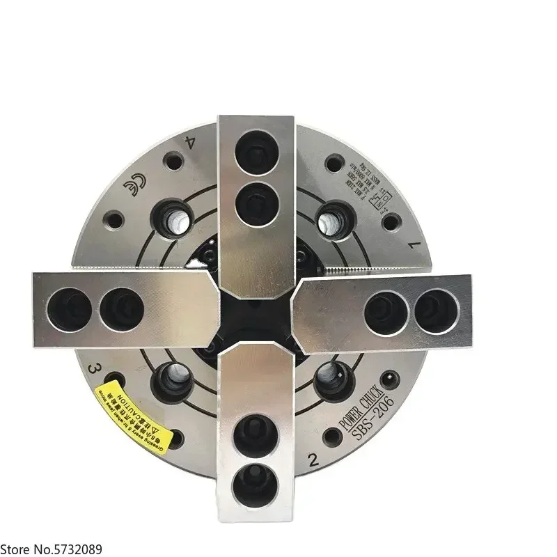 8in SBS208 4 jaw lathe chuck through hole hydraulic chuck cnc machine power chuck
8in SBS208 4 jaw lathe chuck through hole hydraulic chuck cnc machine power chuck