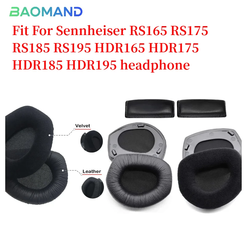 2pcs/pairs Leather Headphone Foam For Sennheiser RS165 RS175 RS185 RS195 HDR165 HDR175 HDR185 HDR195 Headset Ear pads Cushion
2pcs/pairs Leather Headphone Foam For Sennheiser RS165 RS175 RS185 RS195 HDR165 HDR175 HDR185 HDR195 Headset Ear pads Cushion