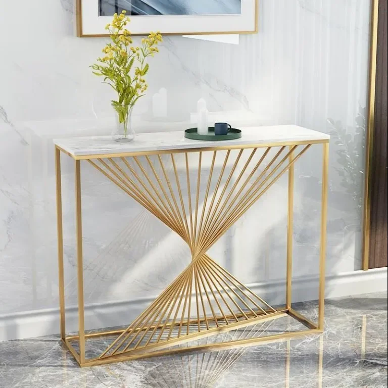 High-end European-style Porch Table Rectangular Against the Wall Narrow Iron Ultra-narrow Light Luxury Marble Console Tablepromo
High-end European-style Porch Table Rectangular Against the Wall Narrow Iron Ultra-narrow Light Luxury Marble Console Tablepromo