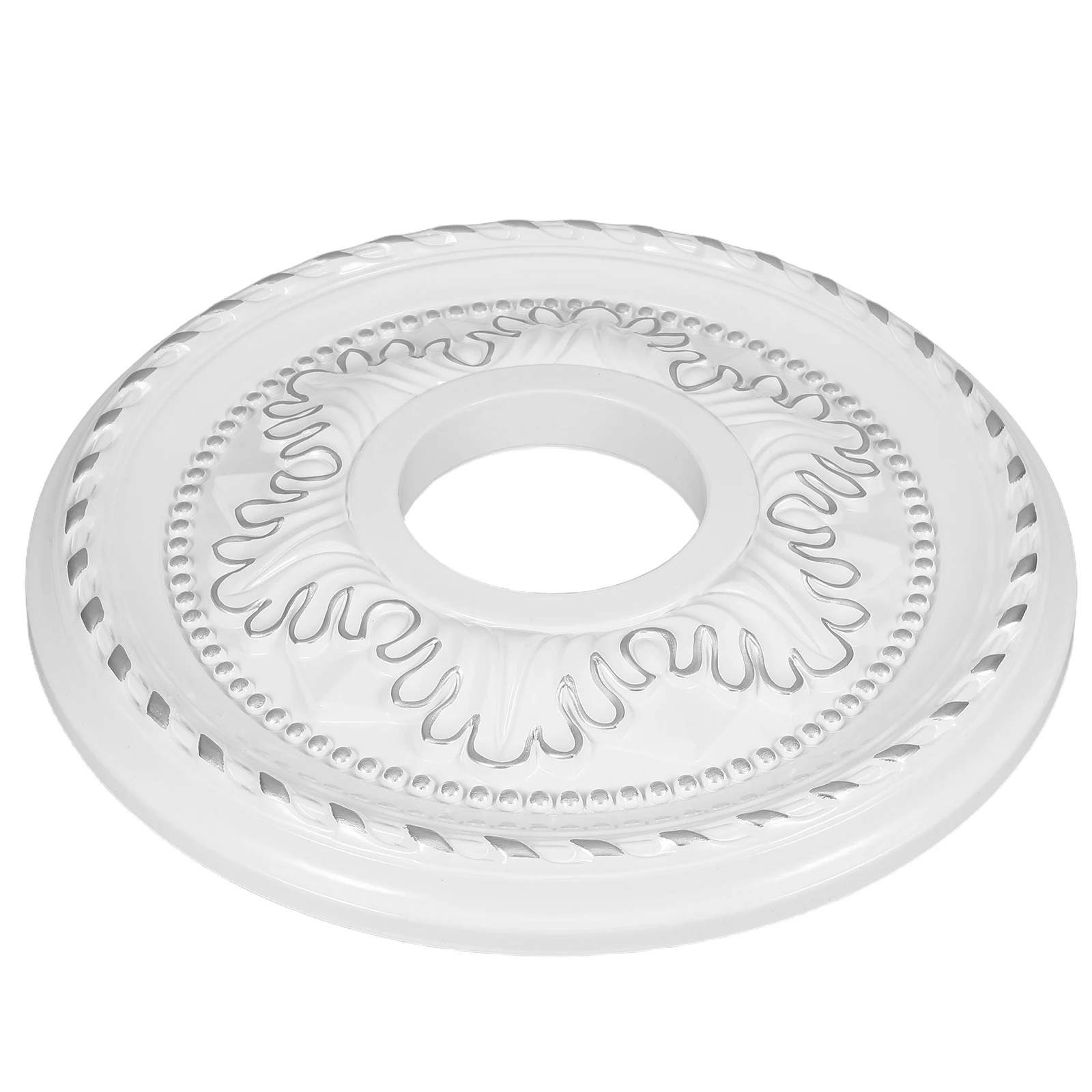 Plastic Steel Light Base Round White Silver Pendant Lamp Part Ceiling Medallion Cover Plate Lighting Fixture Component PVC
Plastic Steel Light Base Round White Silver Pendant Lamp Part Ceiling Medallion Cover Plate Lighting Fixture Component PVC