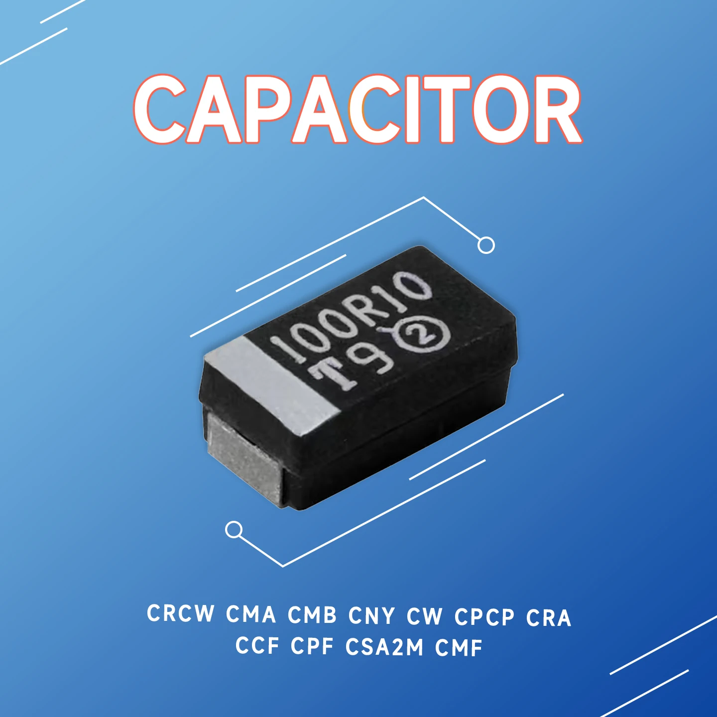 100PCS 1% 5% Precision Tantalum Capacitors 100uF 10V SMD Black Tantalum Capacitors CRCW060366R5FKEA CRCW0805330RJNEA Capacitors
100PCS 1% 5% Precision Tantalum Capacitors 100uF 10V SMD Black Tantalum Capacitors CRCW060366R5FKEA CRCW0805330RJNEA Capacitors