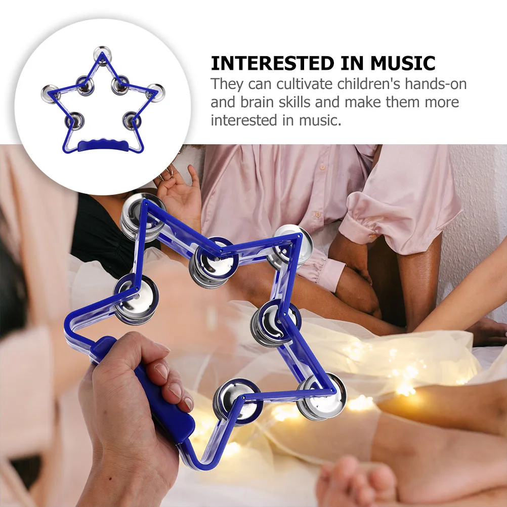 2Pcs Handheld Bells Blue Percussion Instruments Kids Musical Rhythm Tambourines Cheer Props Gifts Kids Instruments
2Pcs Handheld Bells Blue Percussion Instruments Kids Musical Rhythm Tambourines Cheer Props Gifts Kids Instruments